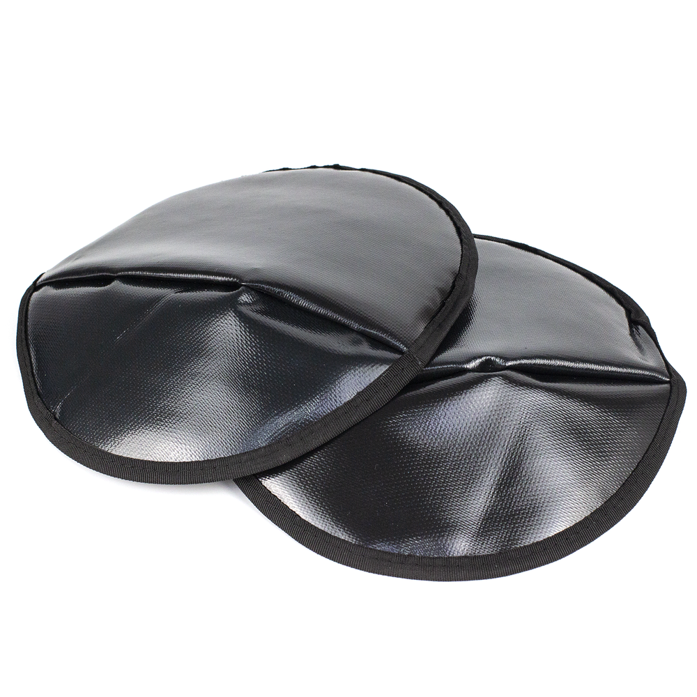 Наколенники короткие ПВХ (Ж), Черные