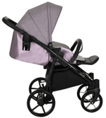 Детская коляска Tutis Novo Reflective 3 в 1 1142284 Кожа Lavender Metalic/Grey Reflective Print