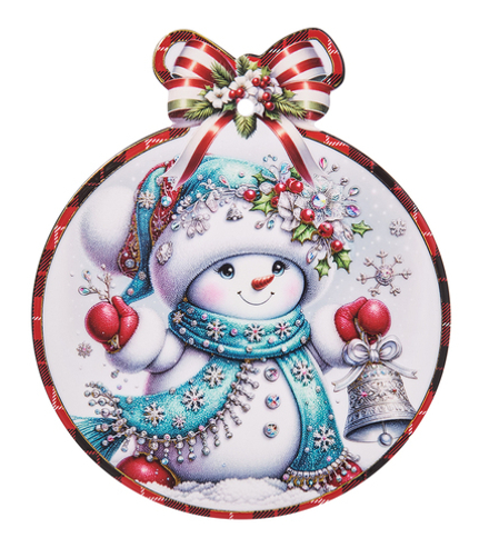 CT-10/2 Подставка под горячее «Снеговик»