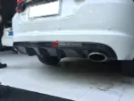 Карбоновый диффузор заднего бампера для Jaguar XF 2013-2015 Ягуар