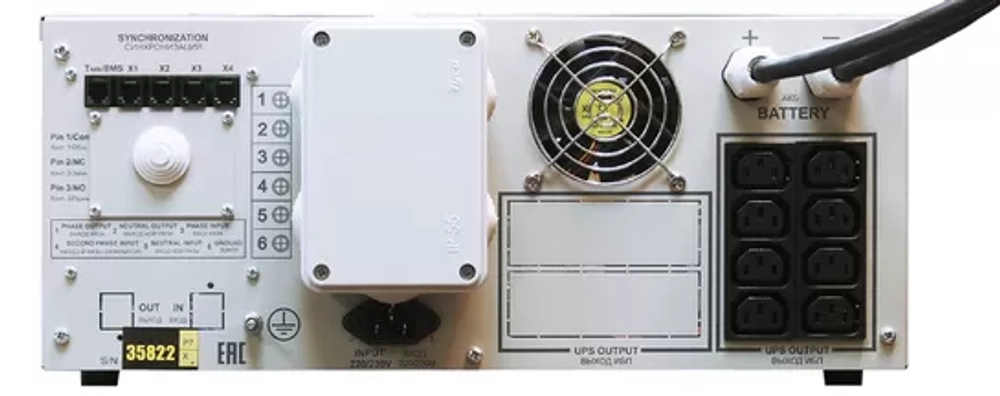 ИБП МАП Dominator UPS 6кВт/48В 19"