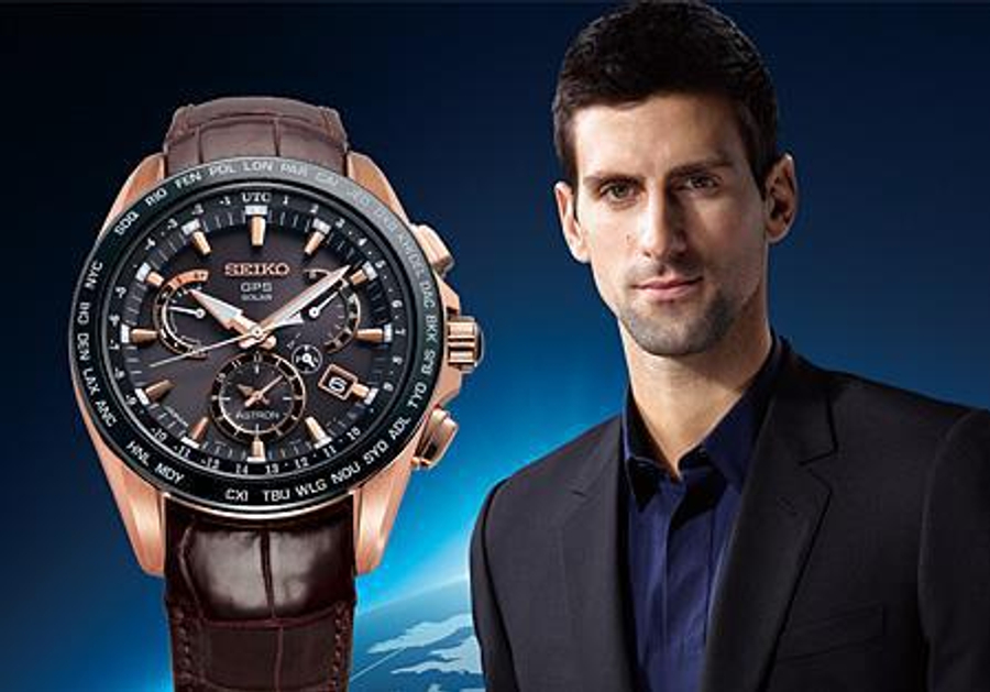 Astron GPS Solar Dual-Time Novak Djokovic Limited Edition