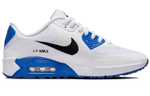 Nike Air Max 90 G low-top golf shoes for men and women the same white blue