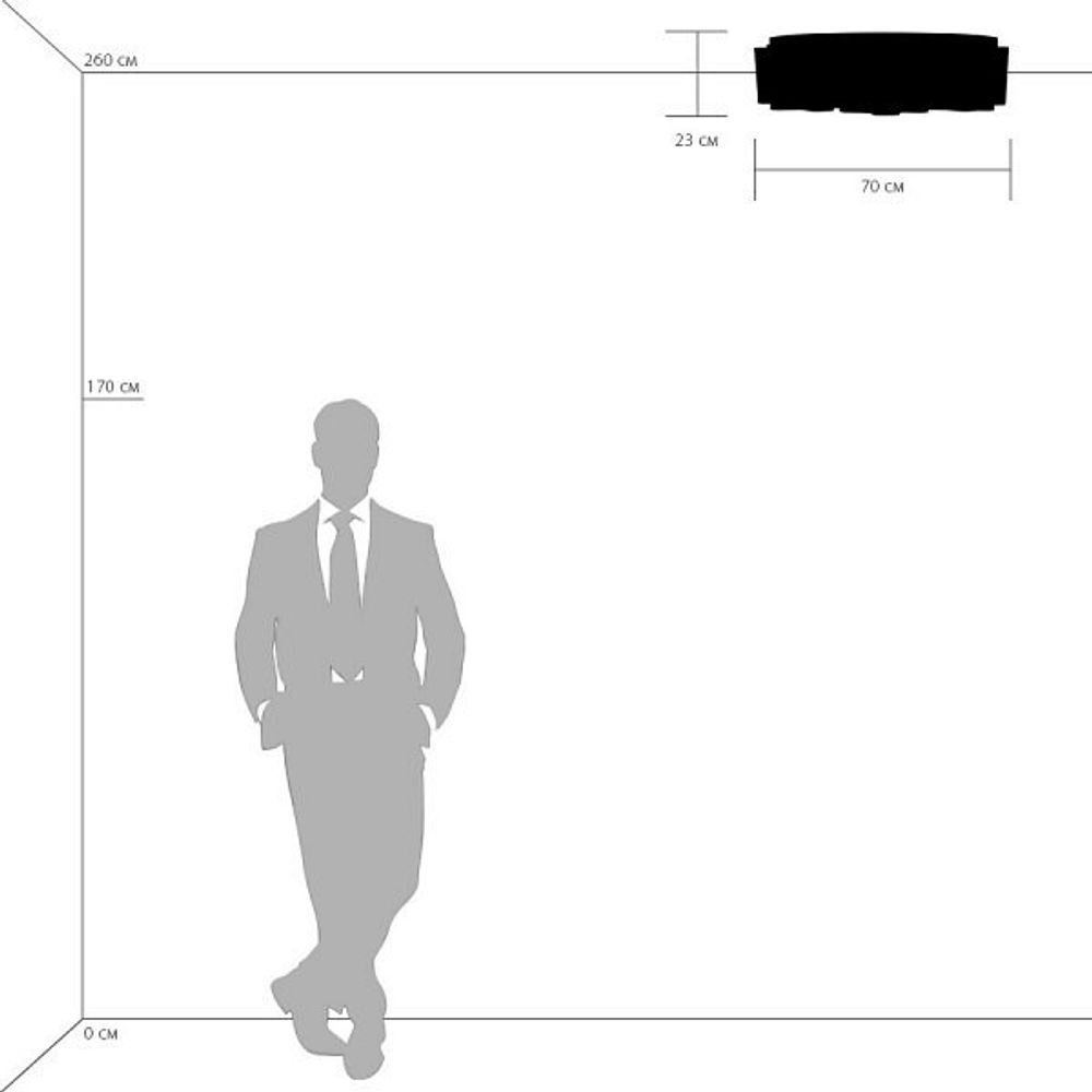 Накладной светильник Lightstar Nubi 802095