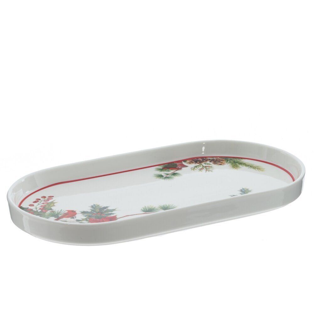 GAEM Блюдо "Зимнее волшебство", L30 W16 H2,5 см