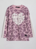 Костюм для девочки, лонгслив и леггинсы