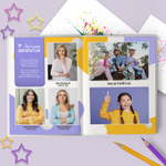 PSD-Шаблон фотокниги "Непоседы"