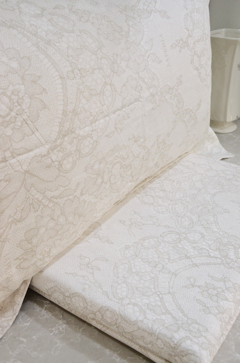 Постельное белье Lace Beige