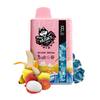 HUSKY AIR MAX 2.0 15000 Ананас Личи Банан - Miami Snow