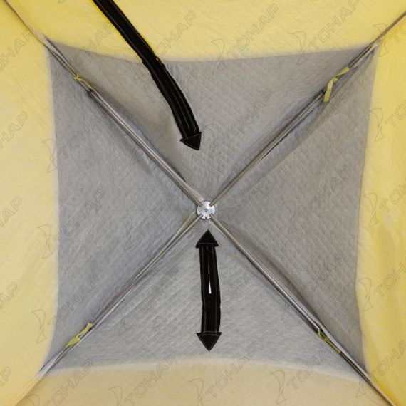 Палатка зимняя Helios NORD-1 зимняя утепл. 1-местная