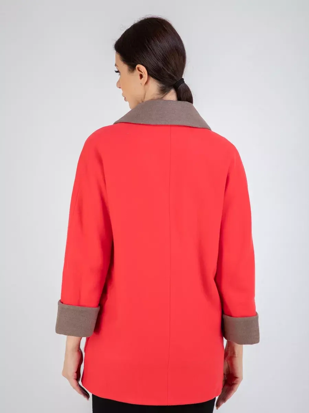 Пальто демисезонное короткое полупальто