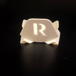 Подставка настольная для наклонного размещения Яндекс станции Мини 2, 3D печать, белая