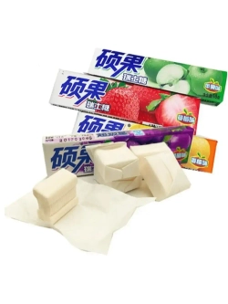 Жевательные конфеты с фруктовыми вкусами 17 г * 60 шт