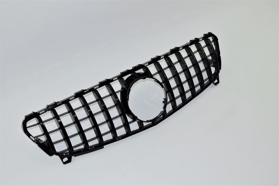 Решетка радиатора V.1 для Mercedes A class W176 lift 2015-2018