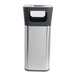 Урна уличная квадратная, пепельница, JAH-3222, 25л