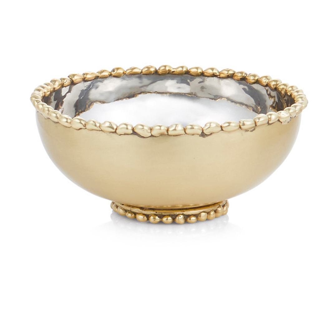 Чаша для орешков 12см Michael Aram Золотые жемчужины