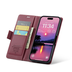 Чехол-книжка CaseMe Smooth iPhone 16 Pro