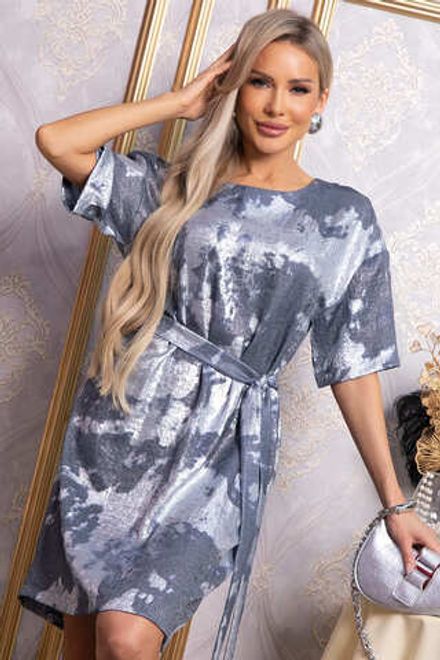 Платье Дженнис (мраморное) П14831-25М LT Collection