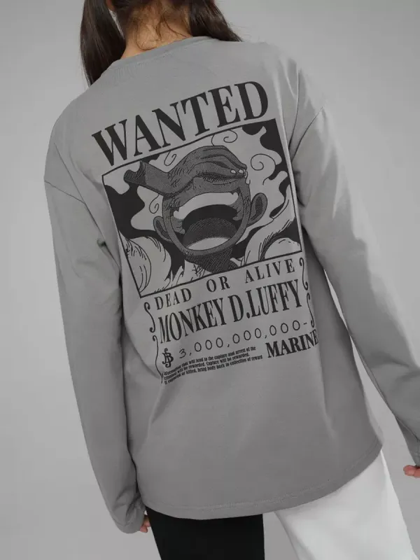 Лонгслив оверсайз Lyffy One Piece
