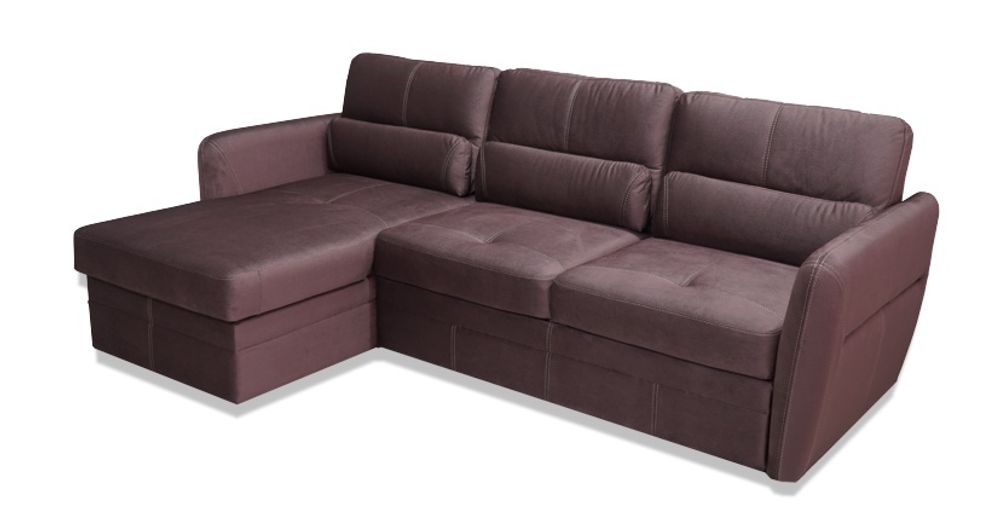 Угловой диван «Барон» с оттоманкой в ассортименте