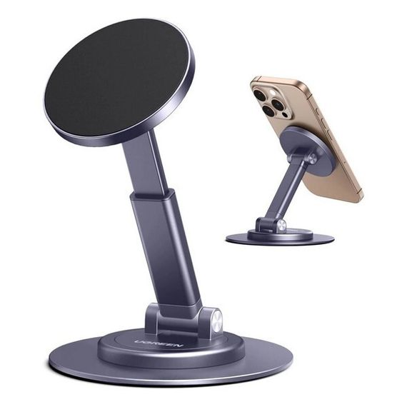 Магнитная подставка для смартфона Ugreen LP862 Magnetic Desktop Phone Stand (65229) Grey