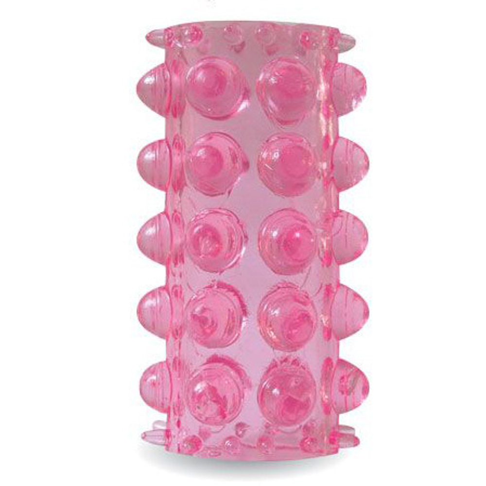 Открытая розовая насадка 6,4см на фаллос Bior Toys Sexy Friend SF-70184