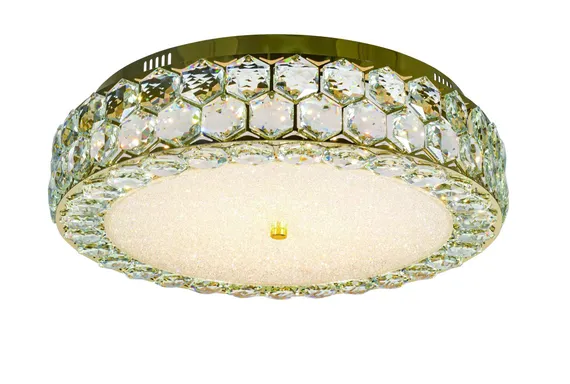 6076E/108W GOLD+CLEAR (1) Люстра NW