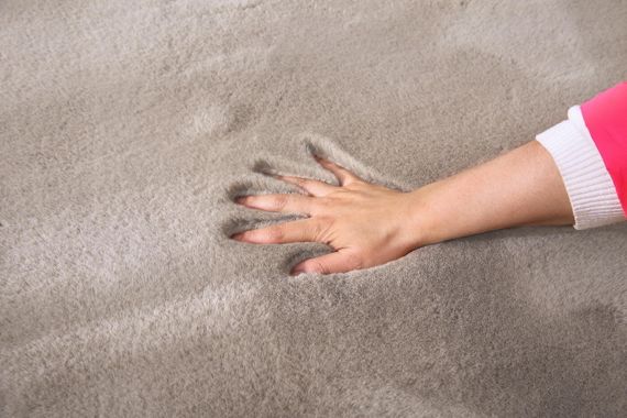 Camilla (пепельно-лиловый) Коврик Круглый 150см