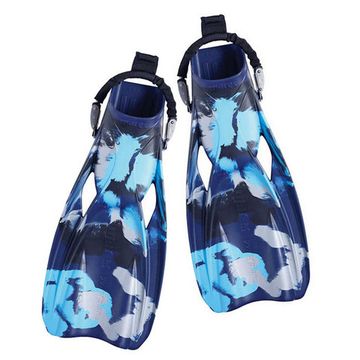 Ласты регулируемые Mares XR Power Plana Tec синий камуфляж