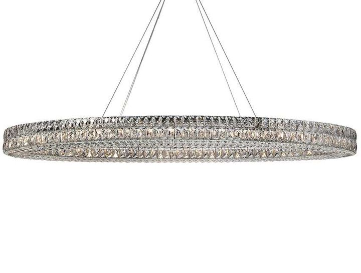 Люстра NEWPORT 8550/160 C oval chrome