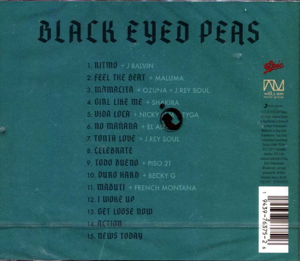 Black Eyed Peas / Translation (CD)