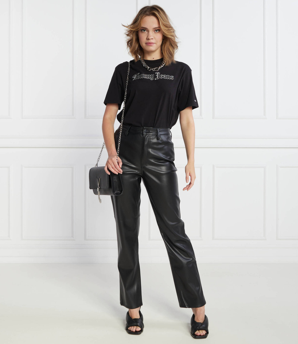 Футболка TJW RLX GRUNGE 2 SS Tommy Jeans - черный(DW0DW16452)