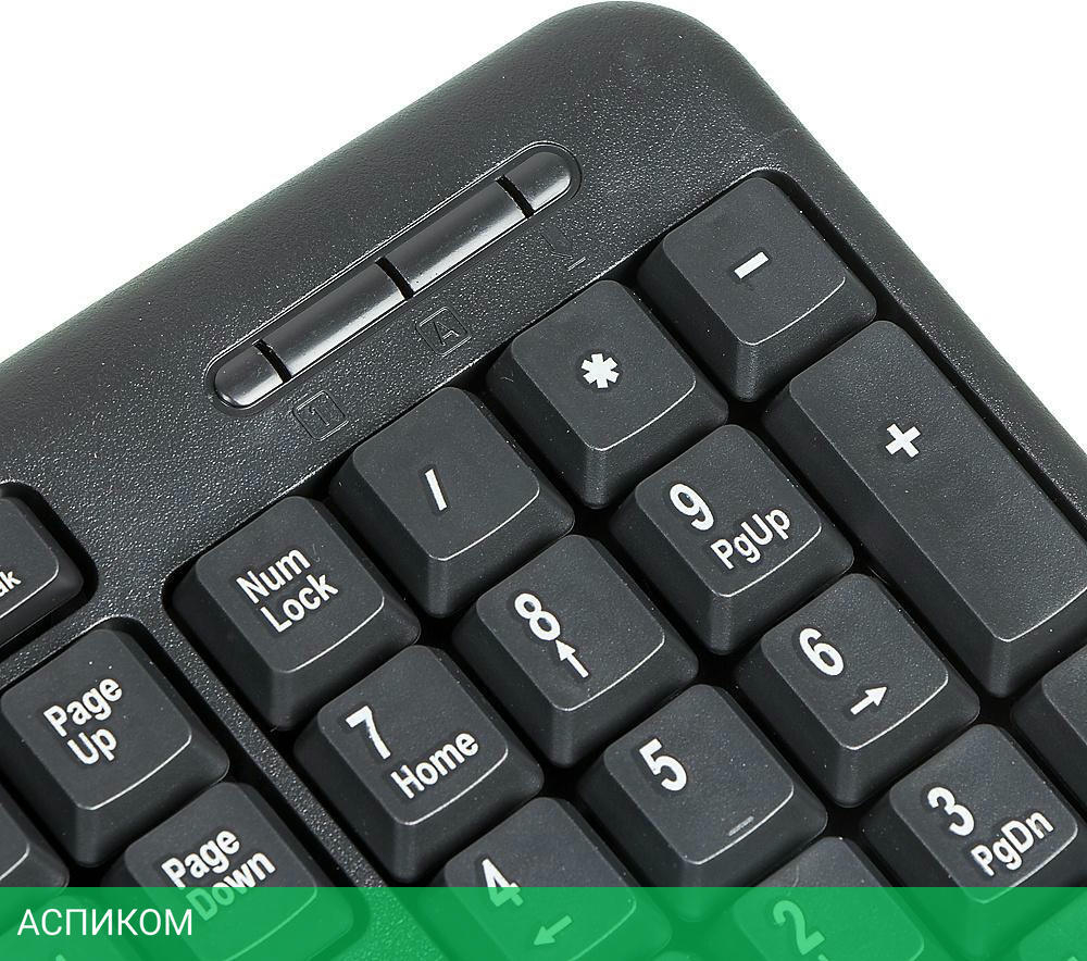 Клавиатура Oklick 90MV2 черный