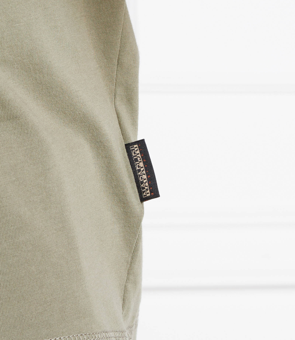 футболка s-guiro Napapijri - зеленый(NP0A4H22)