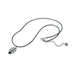 "Тоурмис" подвеска в серебряном покрытии из коллекции "Кассида" от Jenavi с замком карабин