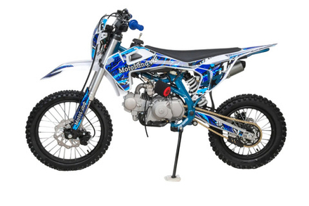 Питбайк Motoland TCX125 E 17/14 синий NEW