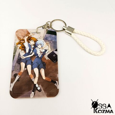 Кардхолдер Аска Лэнгли Сорью и Рей Аянами