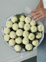 Букет моно из хризантемы 23 шт