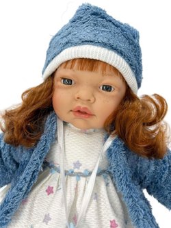 Кукла Nines 40см мягконабивная в пакете (N5180K)