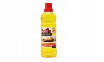 Selena для мытья полов антибактериальное Цитрус 1 л.*12