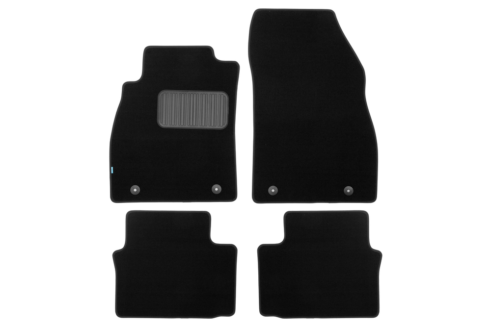 Коврики в салон для OPEL Insignia 2008-2013, 2013-2017, седан, универсал, хэтчбек, 4 шт. (текстиль) KLEVER03372222110KH