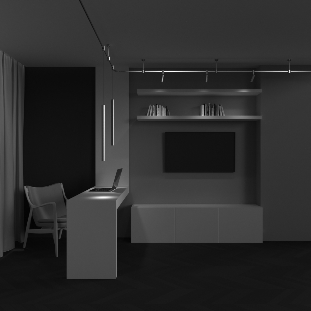 Трековый светильник Technical TR156-1-5W4K-BS