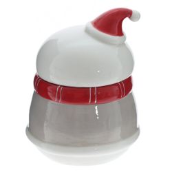 GAEM Конфетница "Веселый снеговик", 650 мл, L12 W12 H16 см