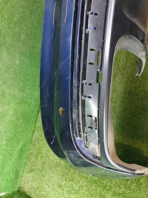 Юбка заднего бампера Audi Q7 2 (2015-2019)