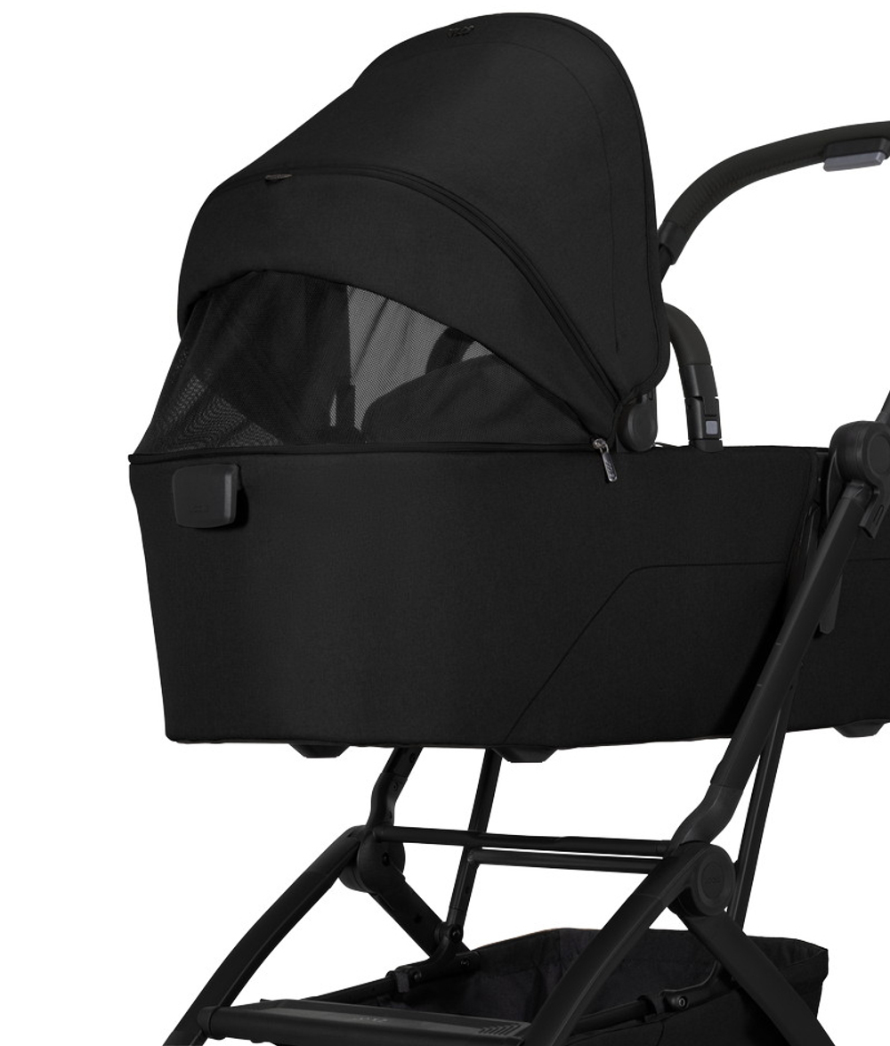 Коляска 2 в 1 Joolz Aer 2 с бампером Space Black/Black Carbon