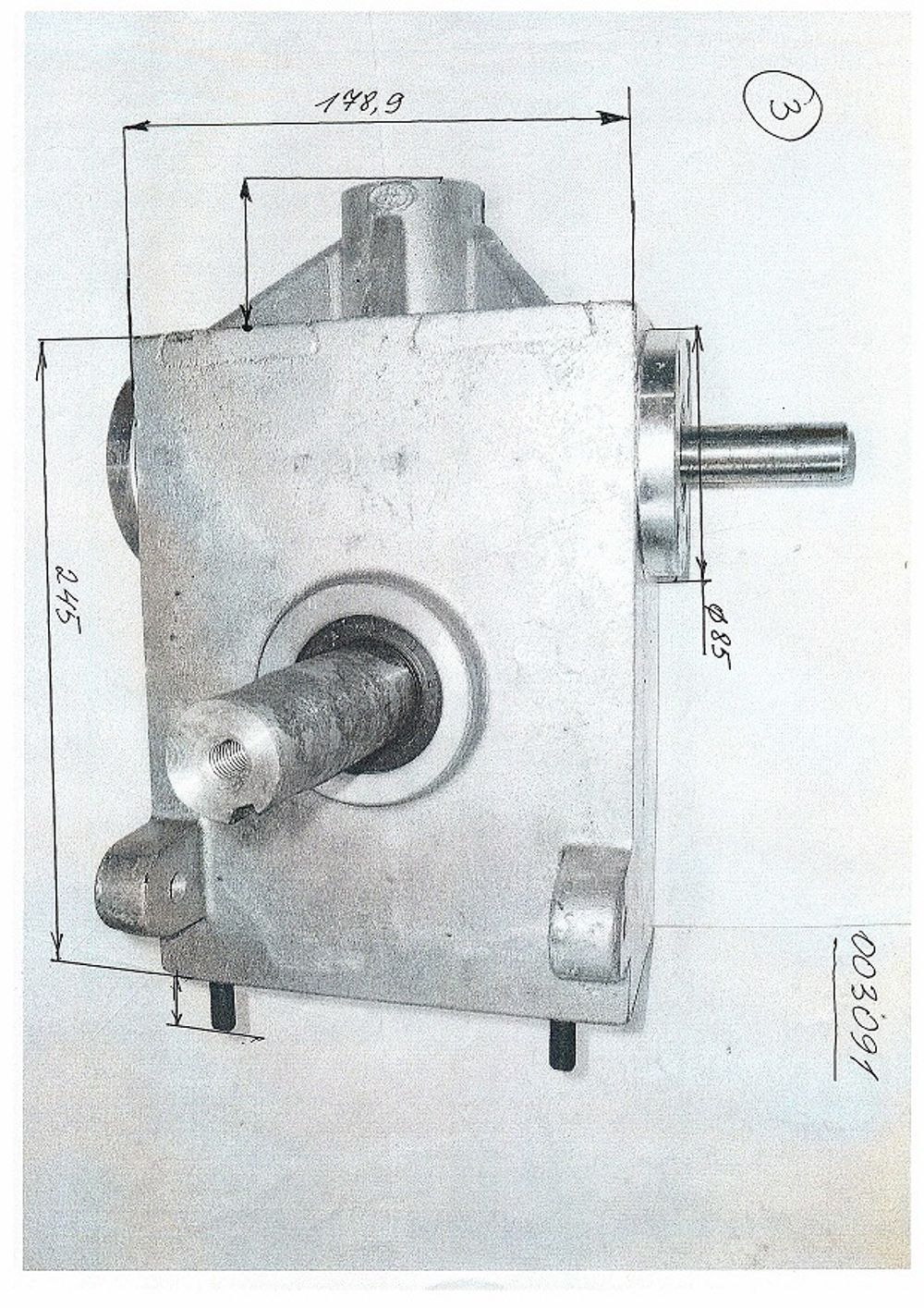 Редуктор DMD1000/Gear Case