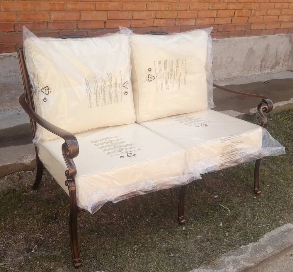 Мебель для отдыха из литого алюминия Venice 7, античная бронза