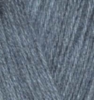 Пряжа ALIZE "Angora Gold" 87 средне-серый