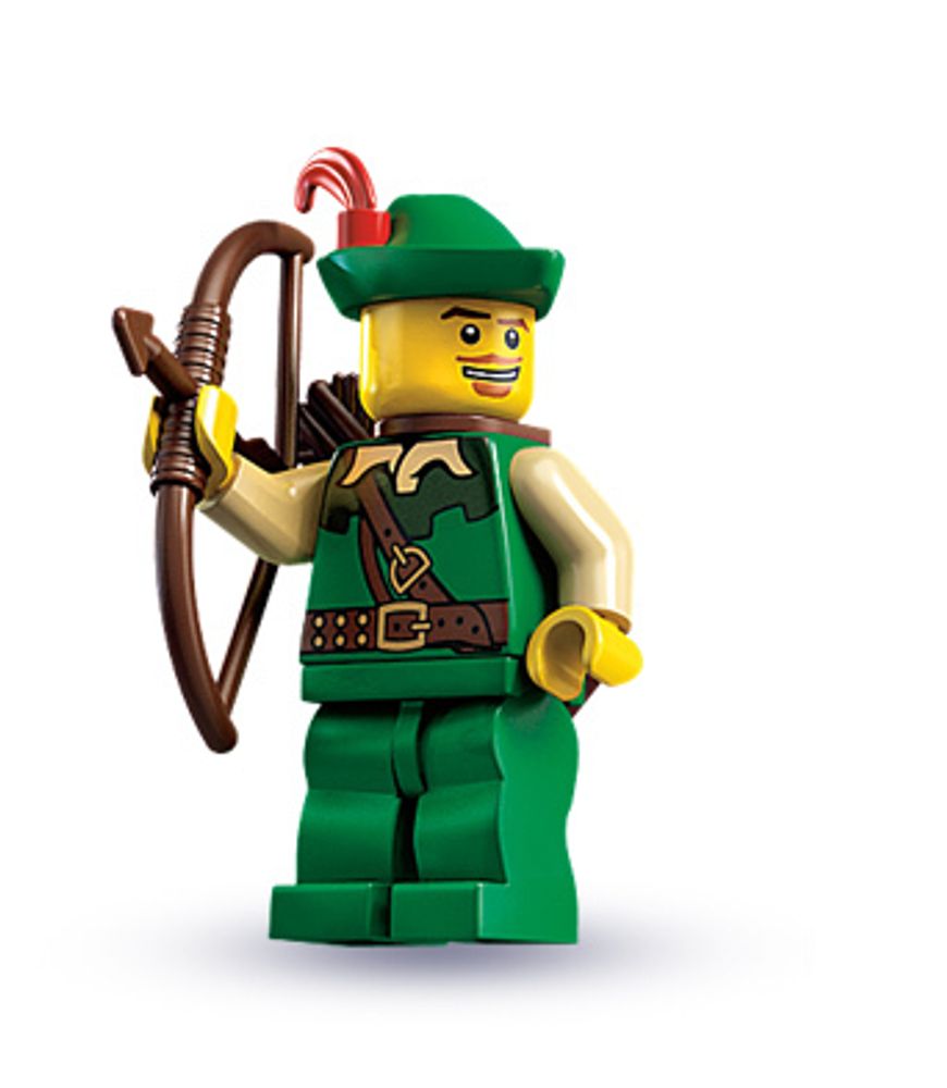 Минифигурка LEGO col01-14 Робин Гуд