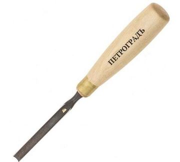 Полукруглая стамеска 16мм Петроградъ РК М00012580